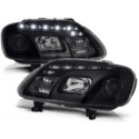 Kit feux phares avant VW touran 02.03-10.06 / caddy daylight noir